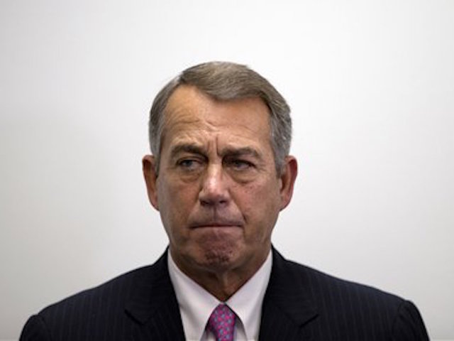 John Boehner: 'Thank God I'm not in the middle of this'