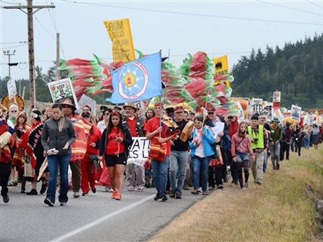 Dozens of climate activists arrested in Wash.
