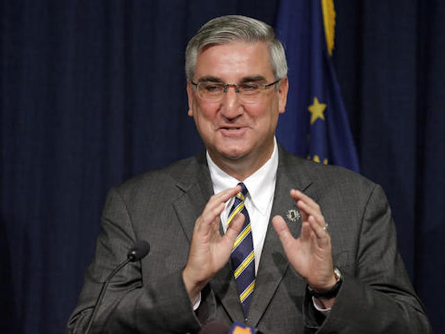 Eric Holcomb replaces Mike Pence on Indiana gubernatorial ballot