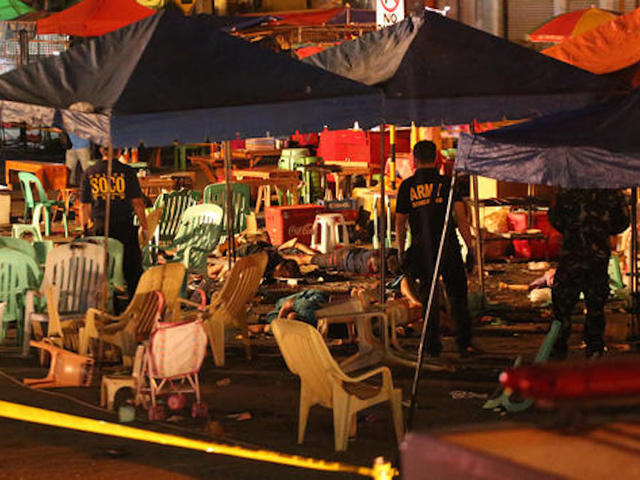 14 dead in Philippines explosion at market