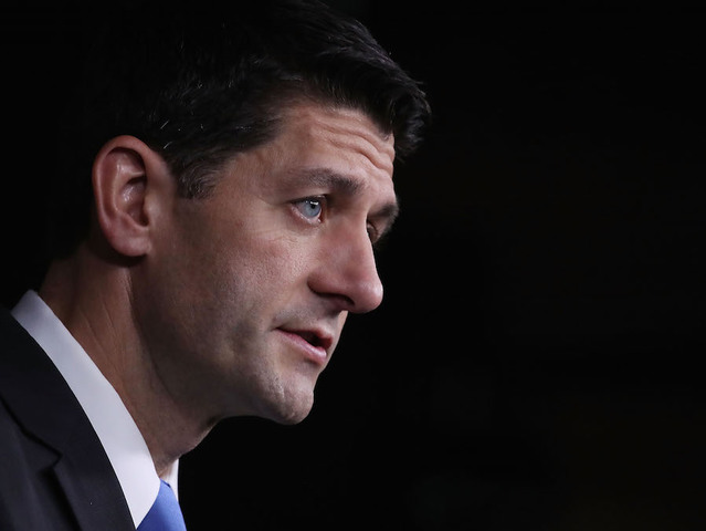 Speaker Paul Ryan, in conference call, tells House GOP he will not defend Donald Trump