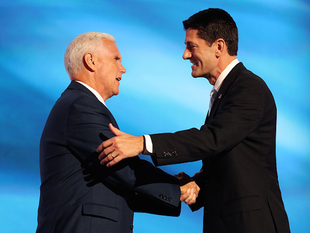 Mike Pence declines to endorse Paul Ryan for House speaker job moving forward