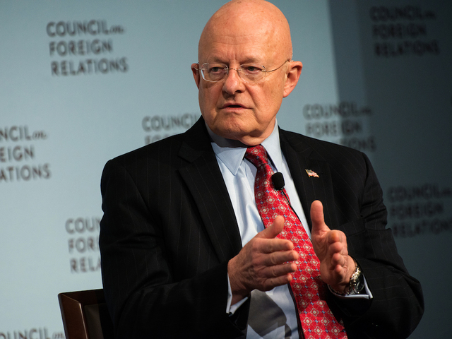 National Intelligence Director James Clapper submits resignation; last day is Jan. 20