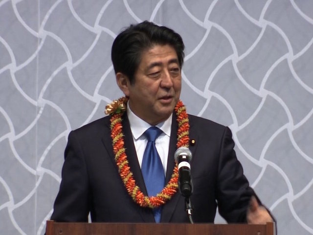Obama holds historic meeting with Japan's prime minister at Pearl Harbor