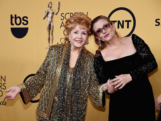 Debbie Reynolds, Carrie Fisher's mother, has died