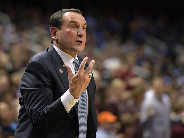 Duke's Krzyzewski to take medical leave for back surgery