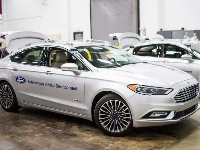 Ford unveils sleeker self-driving Fusion