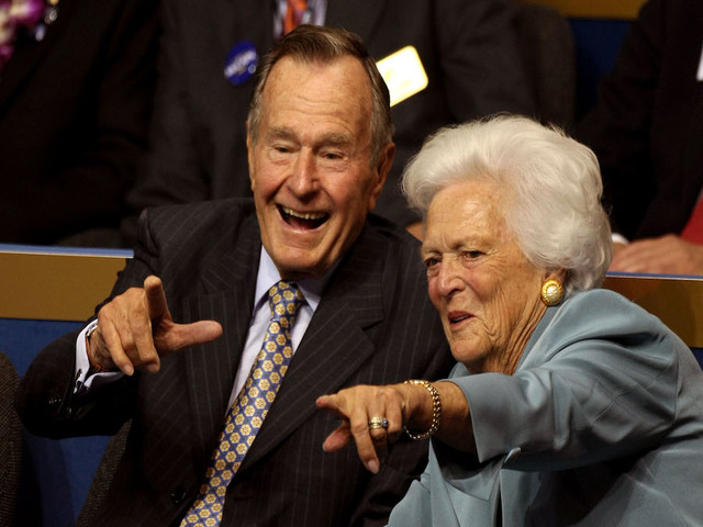 George H.W. Bush, wife Barbara hospitalized