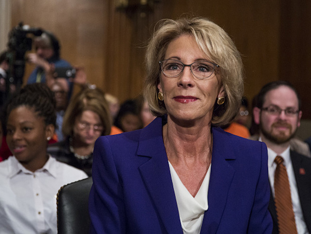 Betsy DeVos vows to be 'tireless advocate for all students' as education secretary