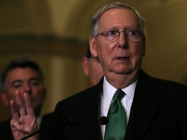 Mitch McConnell delays start of August recess for Senate