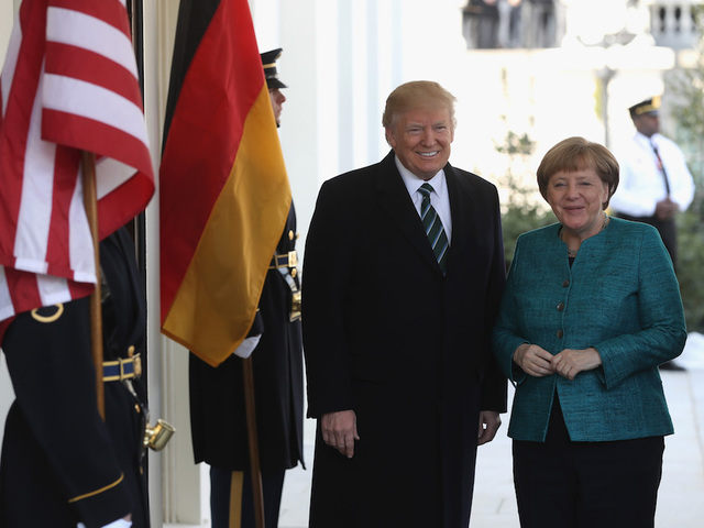 Germany's Angela Merkel, Trump meet at White House