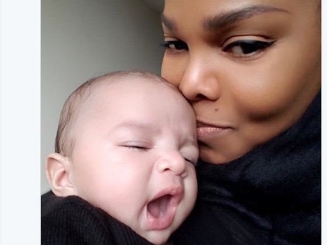 Janet Jackson gives birth at 50, see her baby boy