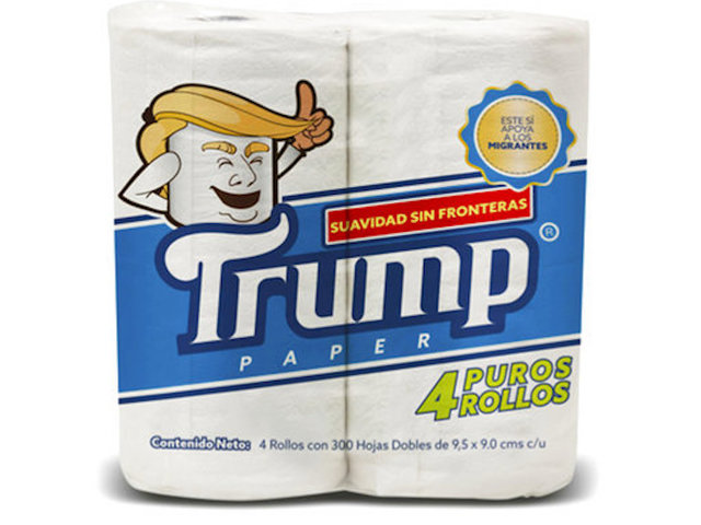 Feeling insulted, Mexican to market 'Trump' toilet paper