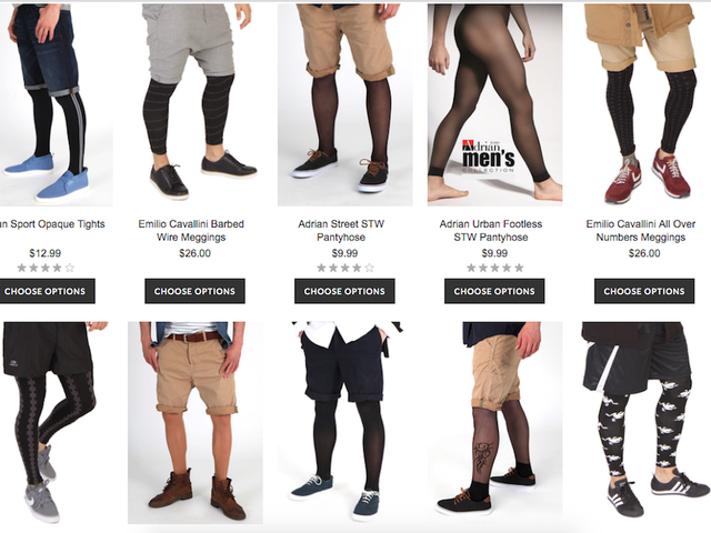 Mantyhose, lacey shorts, RompHim: 3 trends for men make social media rounds