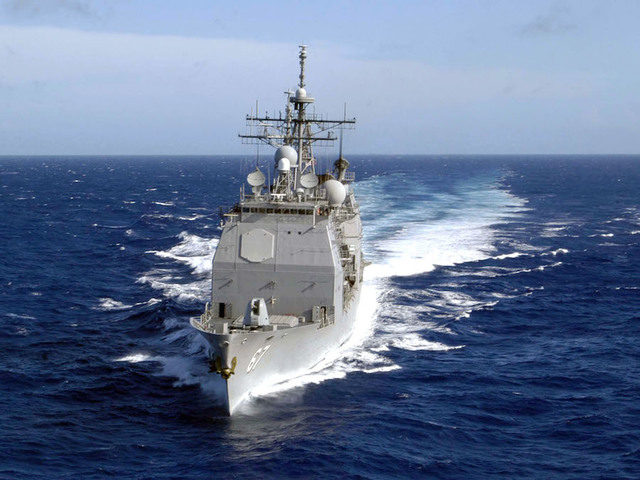 US Navy ship fires warning shots at Iranian boat in Persian Gulf