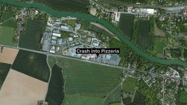 1 dead, 7 injured after car slams into French pizza restaurant