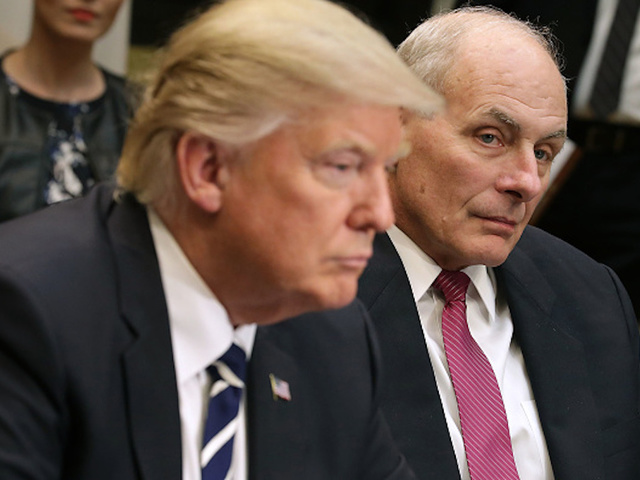 Kelly says Trump 'somewhat embarrassed' by Russia probe