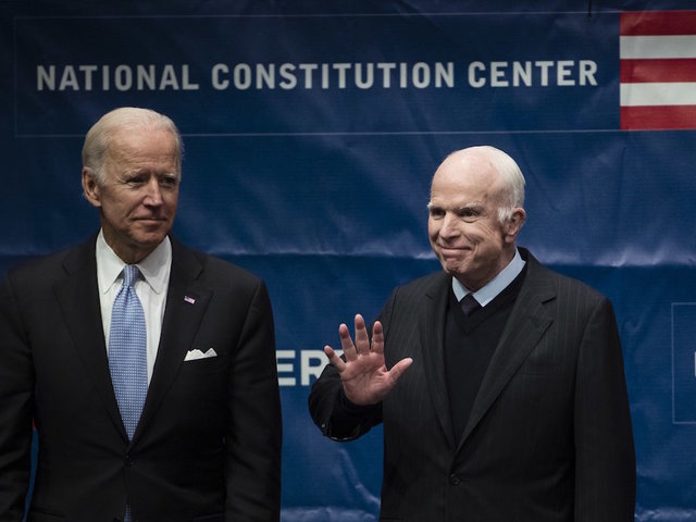 Sen. John McCain warns against 'spurious nationalism' in Liberty Medal speech