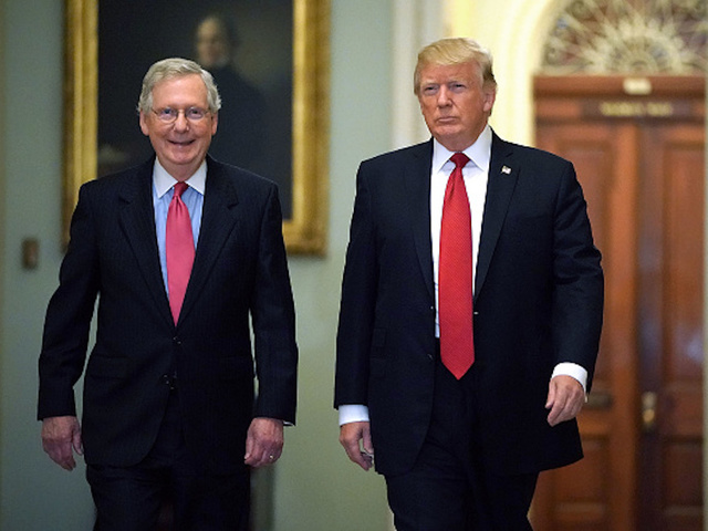 President Trump did not address feud with Corker during lunch with GOP senators