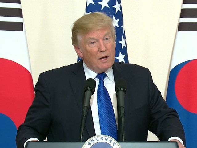 Trump tells North Korea: 'Do not try us'