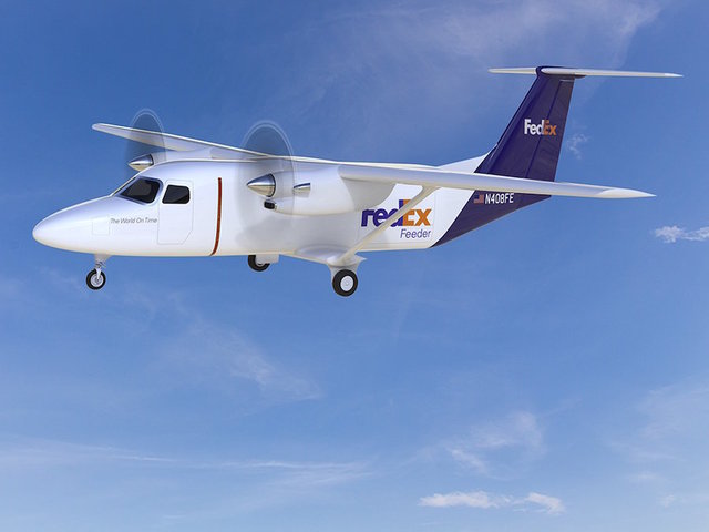 FedEx is buying up to 100 new flying delivery trucks