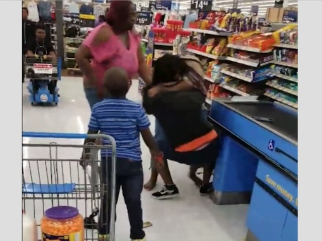 Video: Fight among family members gets physical in Florida Walmart
