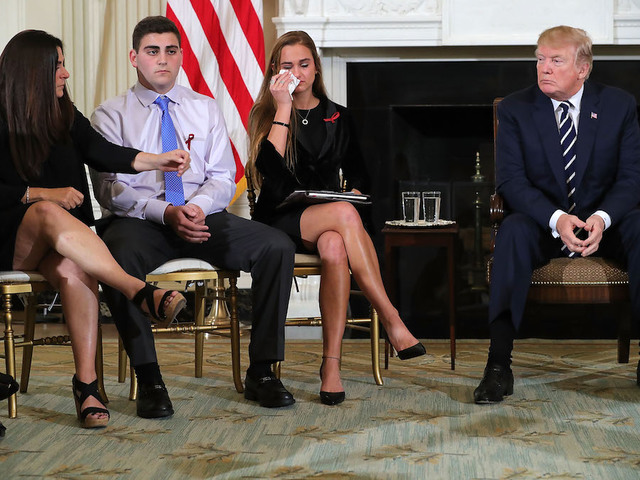Trump campaign emails photo of Parkland survivor, asks for donations