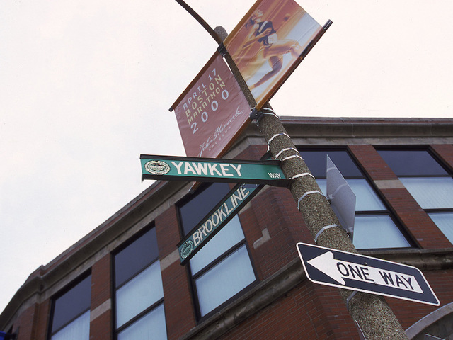 Racism claims prompt street name change outside Boston's Fenway Park