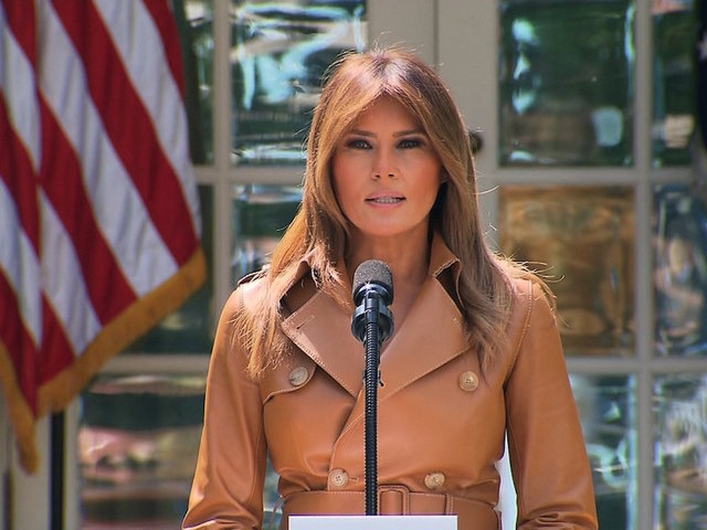 Melania Trump unveils her platform, tells kids to 'Be Best'