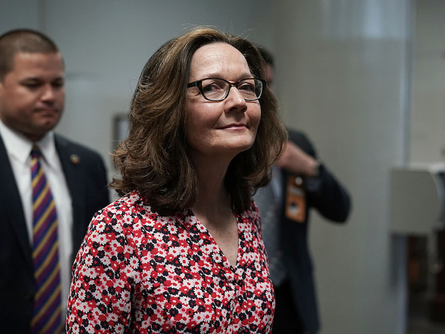 Trump keeps up support for 'tough on terror' Haspel