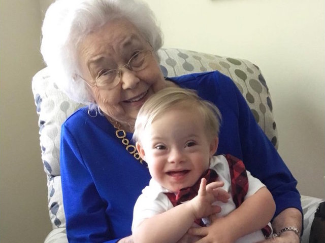 The very first Gerber baby met the first Gerber baby with Down syndrome in adorable photo