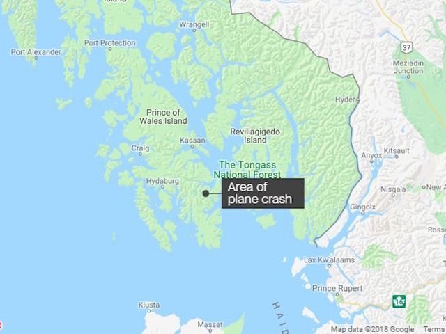 Plane carrying 11 crashes in Alaska; injuries reported
