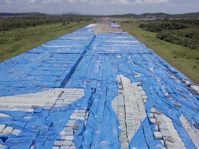 20,000 pallets of bottled water left untouched in storm-ravaged Puerto Rico