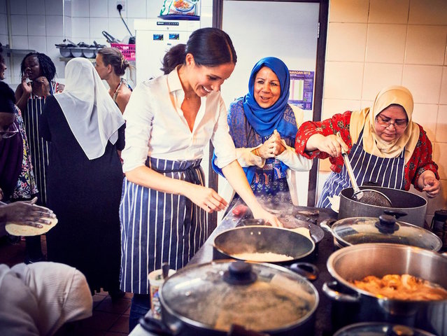 Duchess Meghan Markle champions charity cookbook