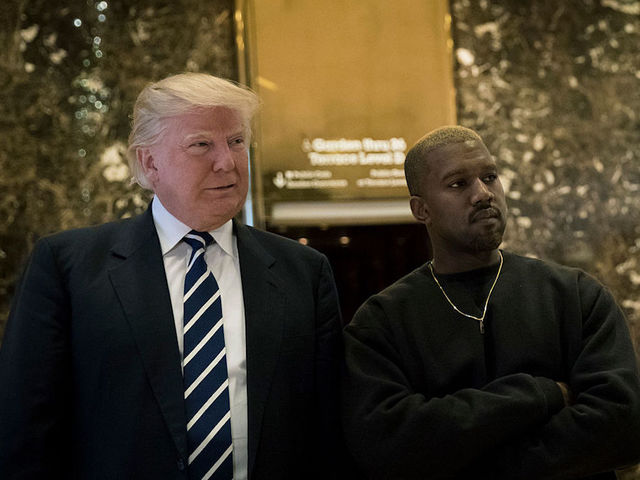Kanye West goes on a Trump rant from 'SNL' stage as show ends