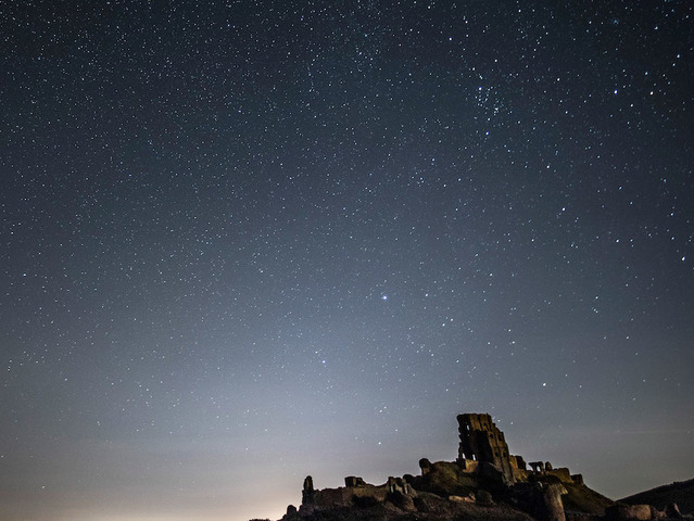 The Orionid meteor shower will peak this weekend