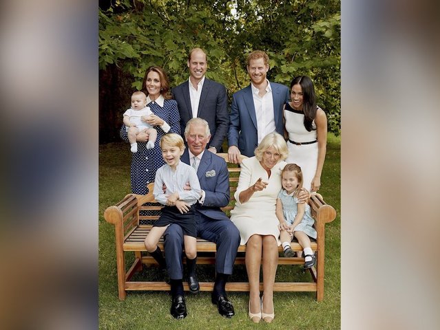 Prince Charles celebrates turning 70 by sharing candid family photograph
