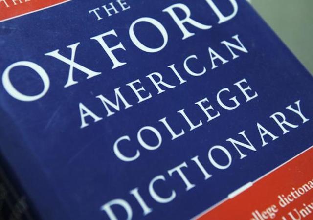 Oxford Dictionaries' word of the year is...