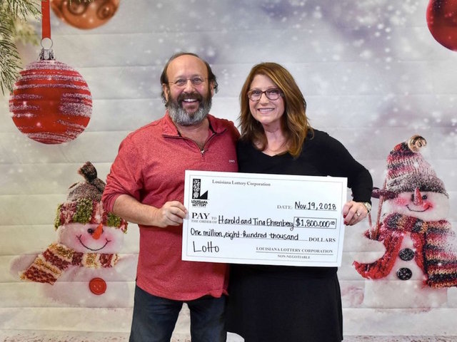 Louisiana couple finds older lottery ticket while cleaning for Thanksgiving: It's worth $1.8 million