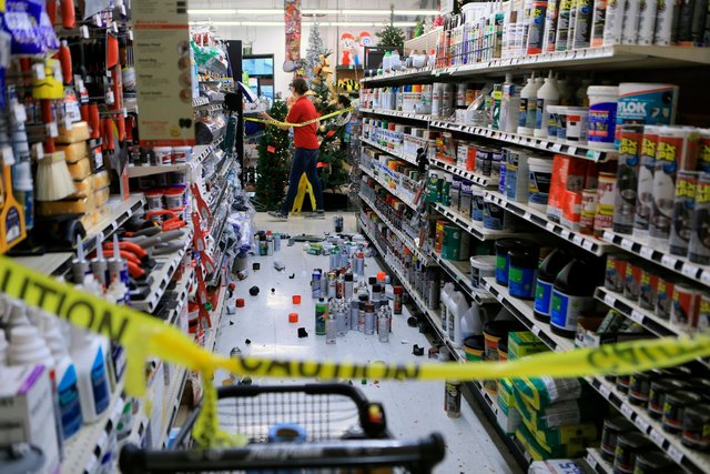 Photos: Earthquake causes major damage in Alaska