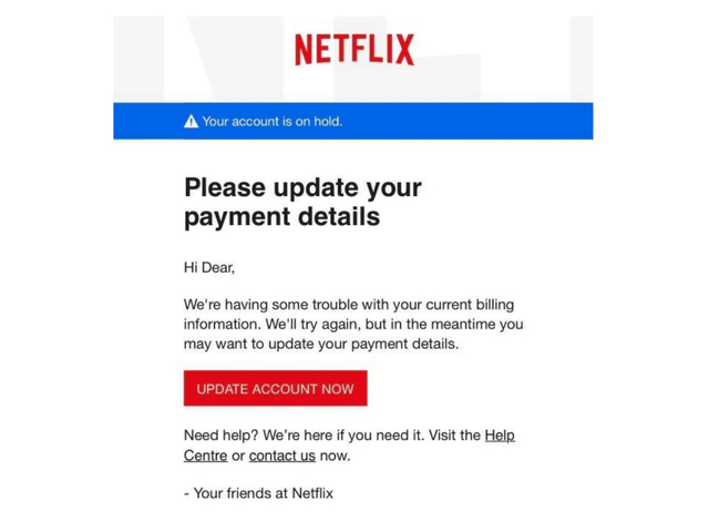 The new Netflix email phishing scam you should know about